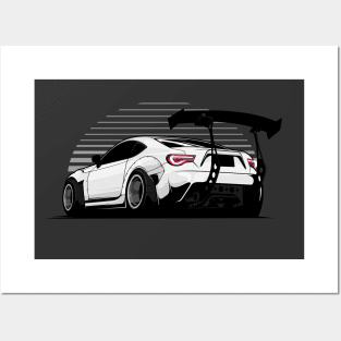 JDM Tuning & Drift Car GT86 Fan Posters and Art